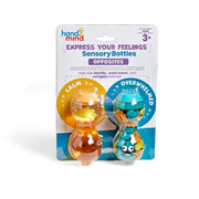 Express Your Feelings™ Sensory Bottles, Opposites: Overwhelmed and Calm