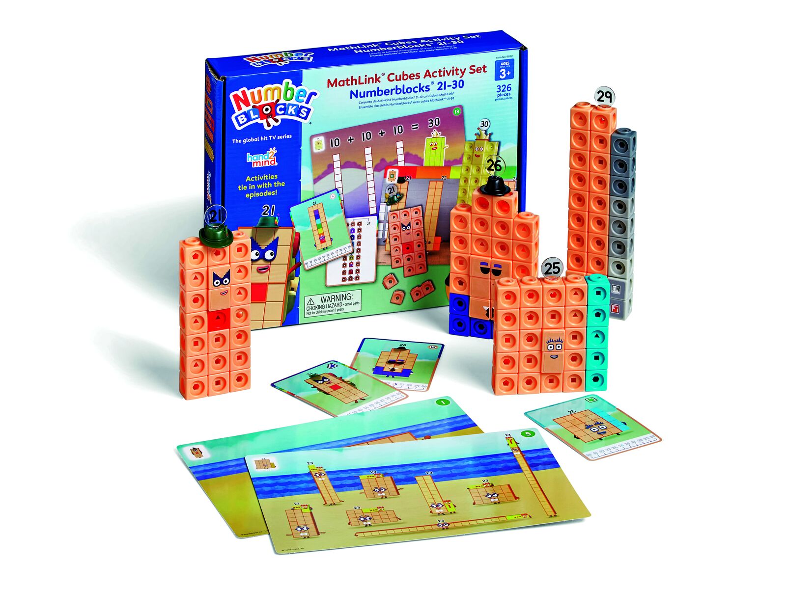 MathLink® Cubes Numberblocks® 21-30 Activity Set