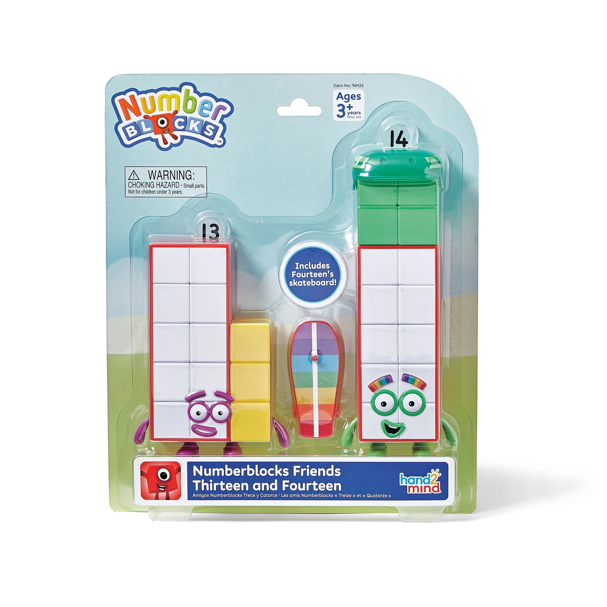 Numberblocks™ Friends Thirteen and Fourteen Figure Pack