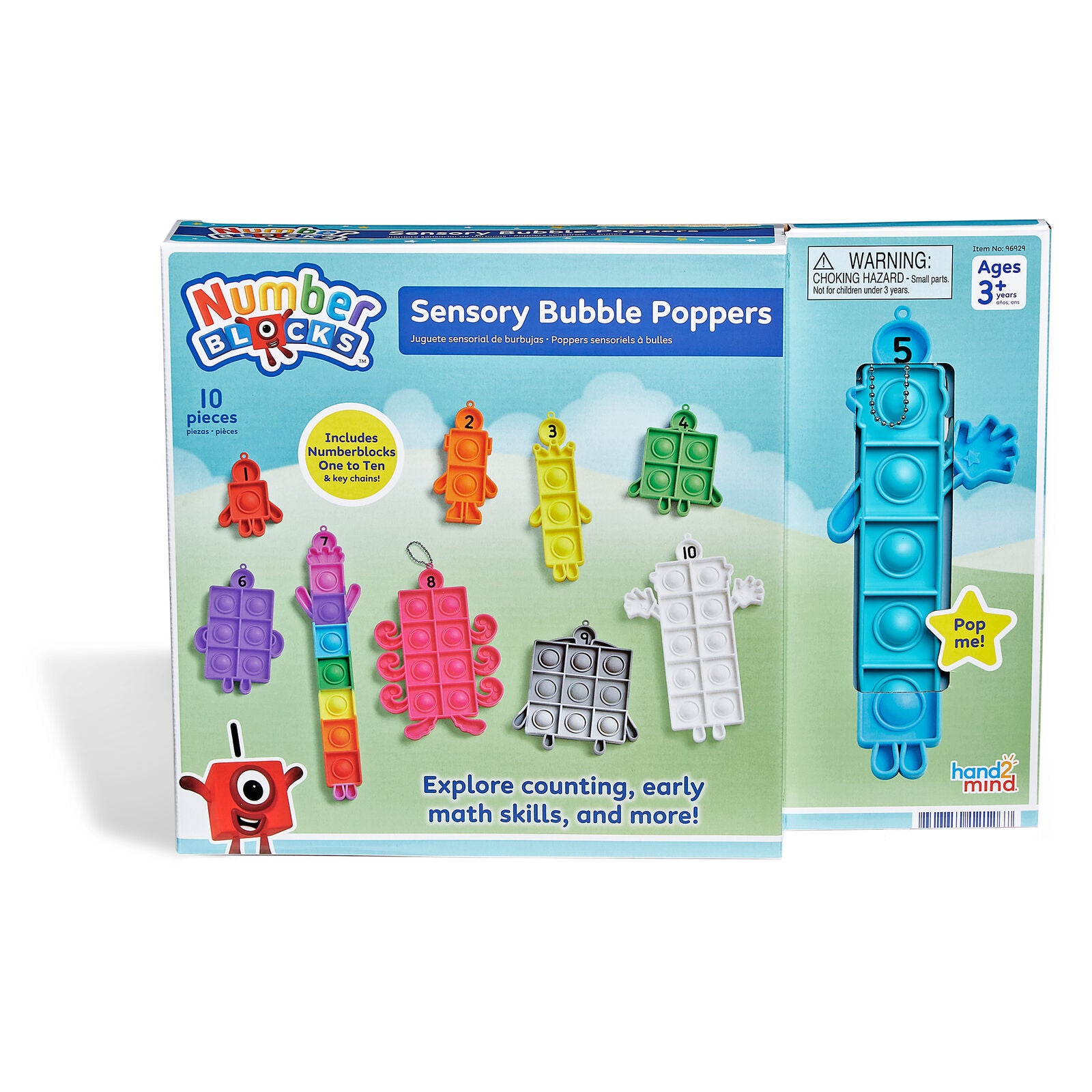 Numberblocks™ Sensory Bubble Poppers