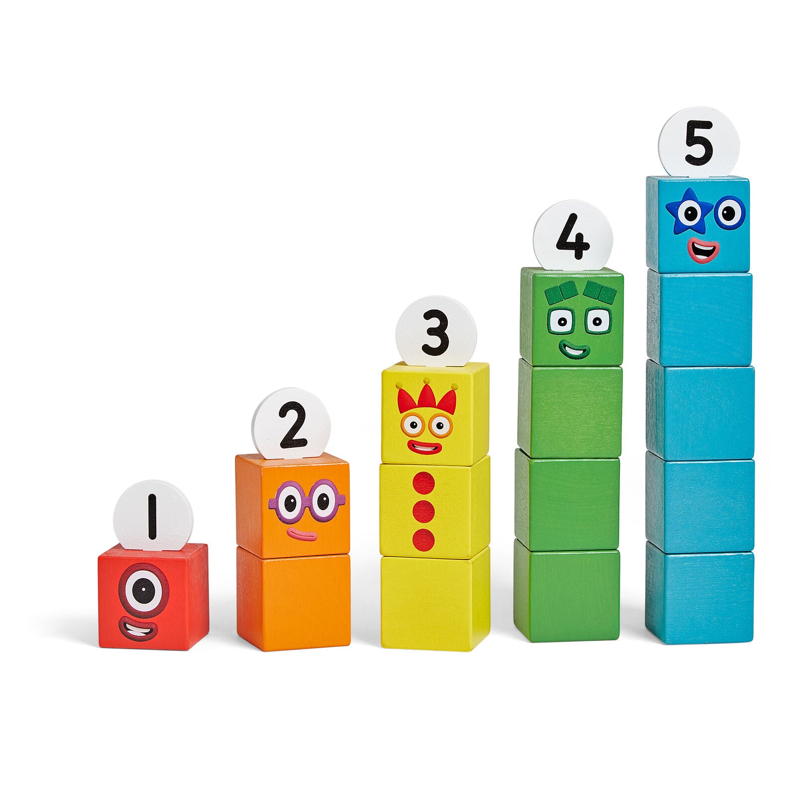 Numberblocks™ One to Five Wooden Blocks