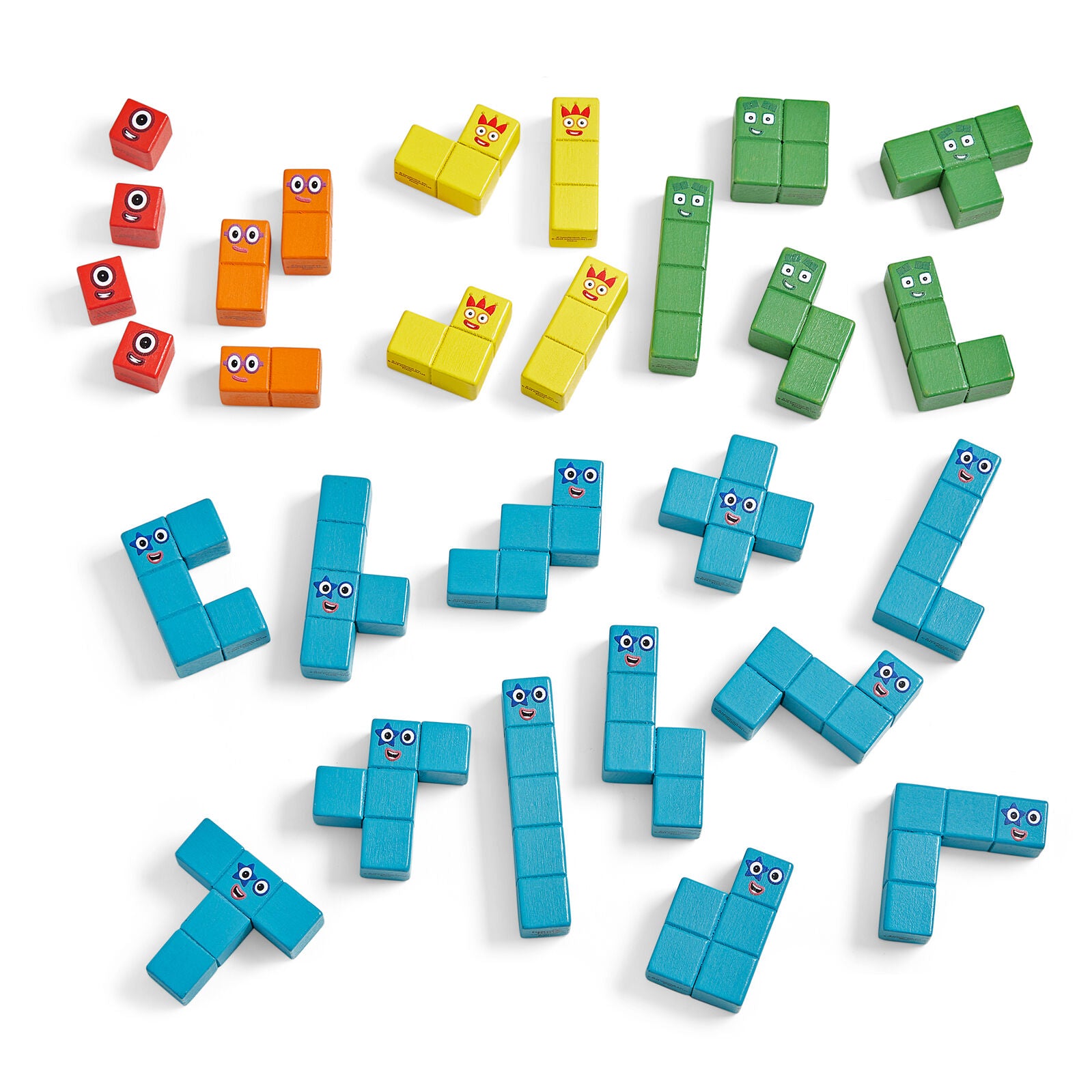 Numberblocks™ Wooden Building Blocks Activity Set