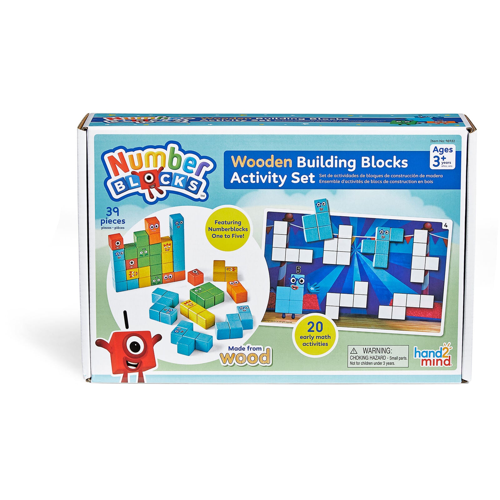 Numberblocks™ Wooden Building Blocks Activity Set