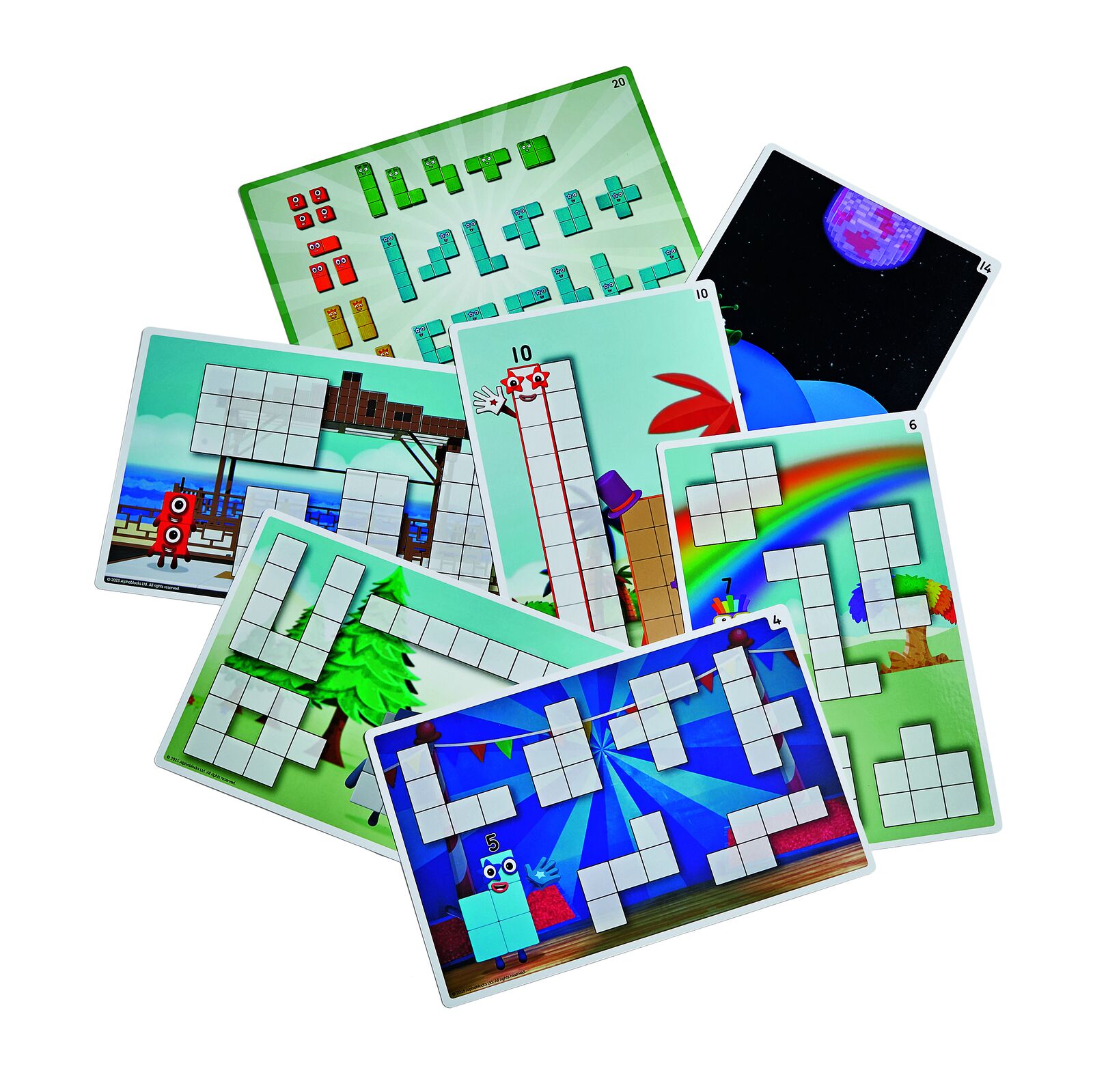 Numberblocks™ Wooden Building Blocks Activity Set