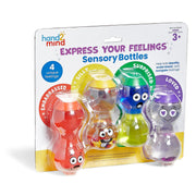 Express Your Feelings Sensory Bottles - Embarrassed, Silly, Surprised & Loved