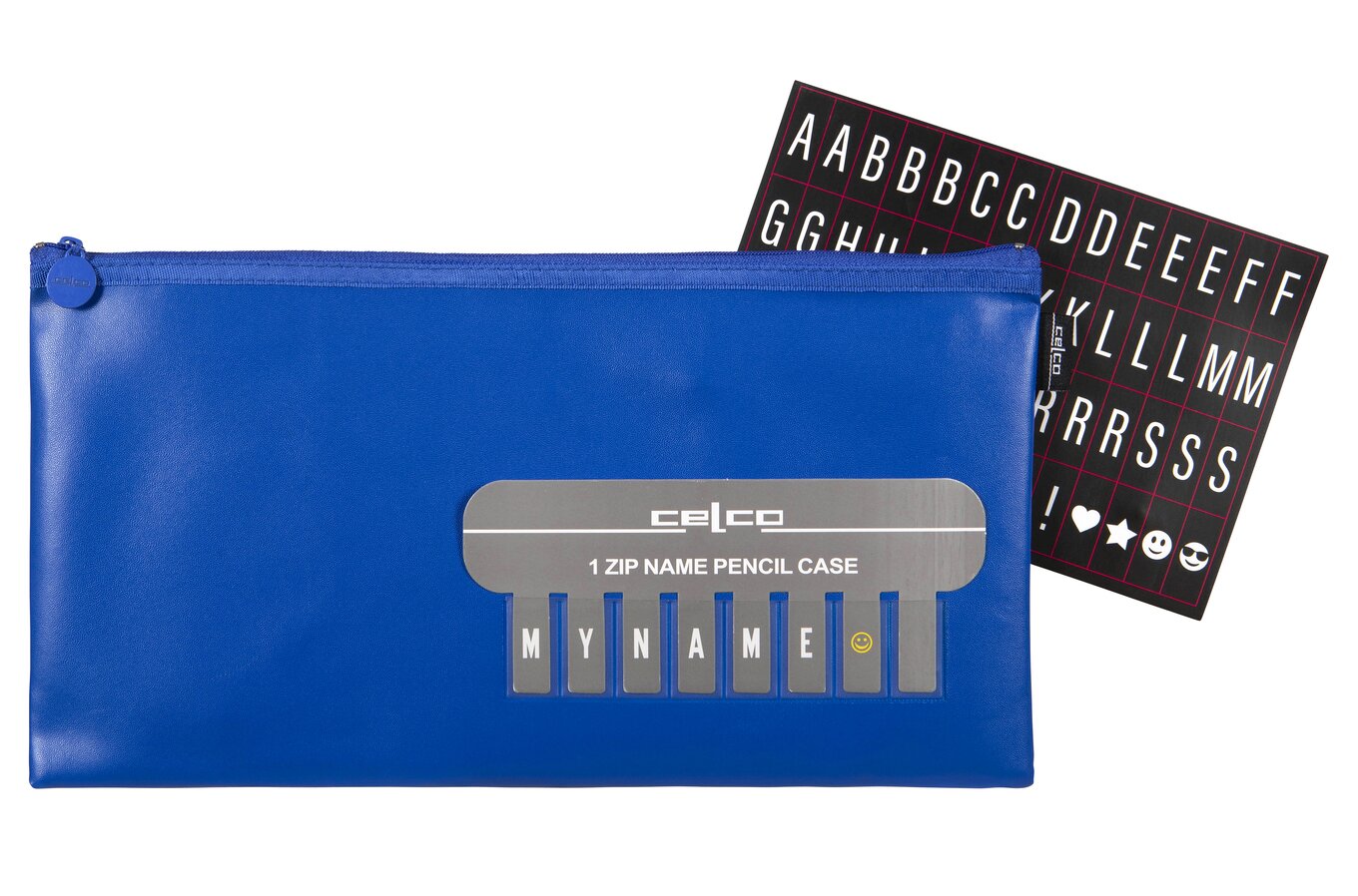 Celco Medium Pencil Case - 338 x 174mm, Blue (Pack of 10)