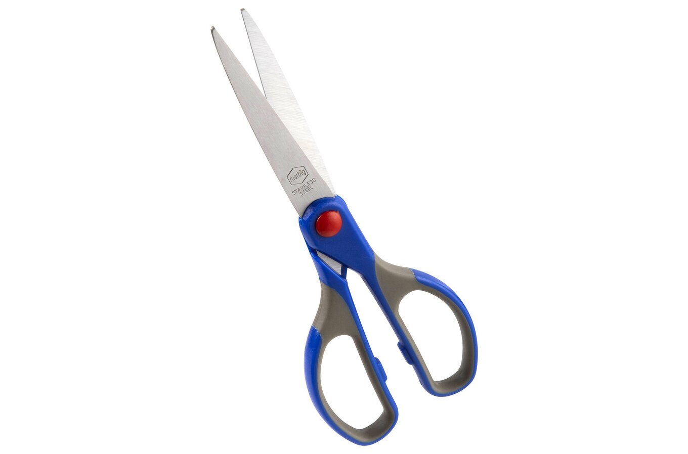 Marbig Left/Right Comfort-Grip Scissors - 182mm (Pack of 12)