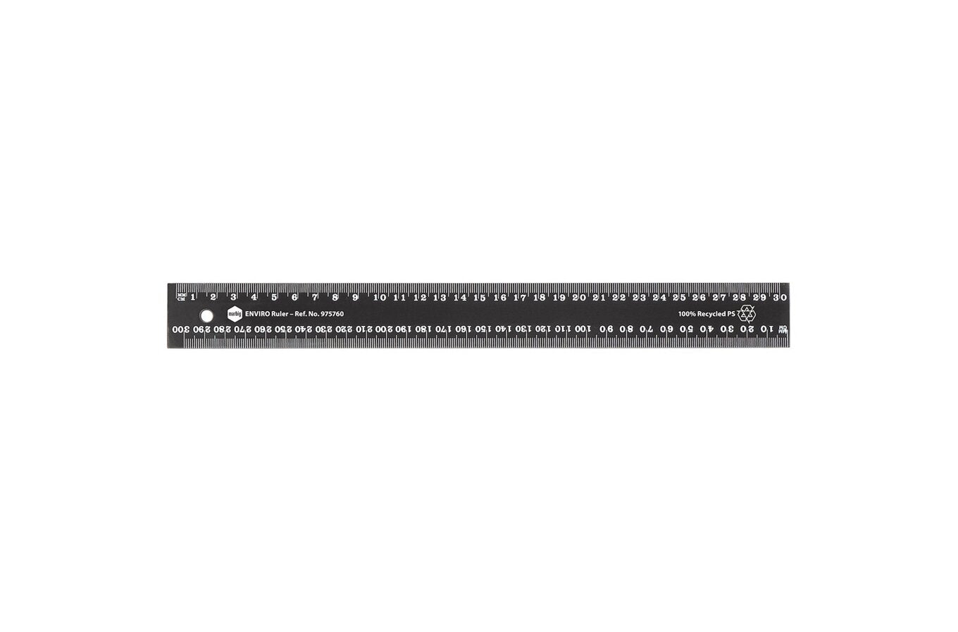 Marbig Enviro Recycled Ruler - 30cm (Pack of 24)