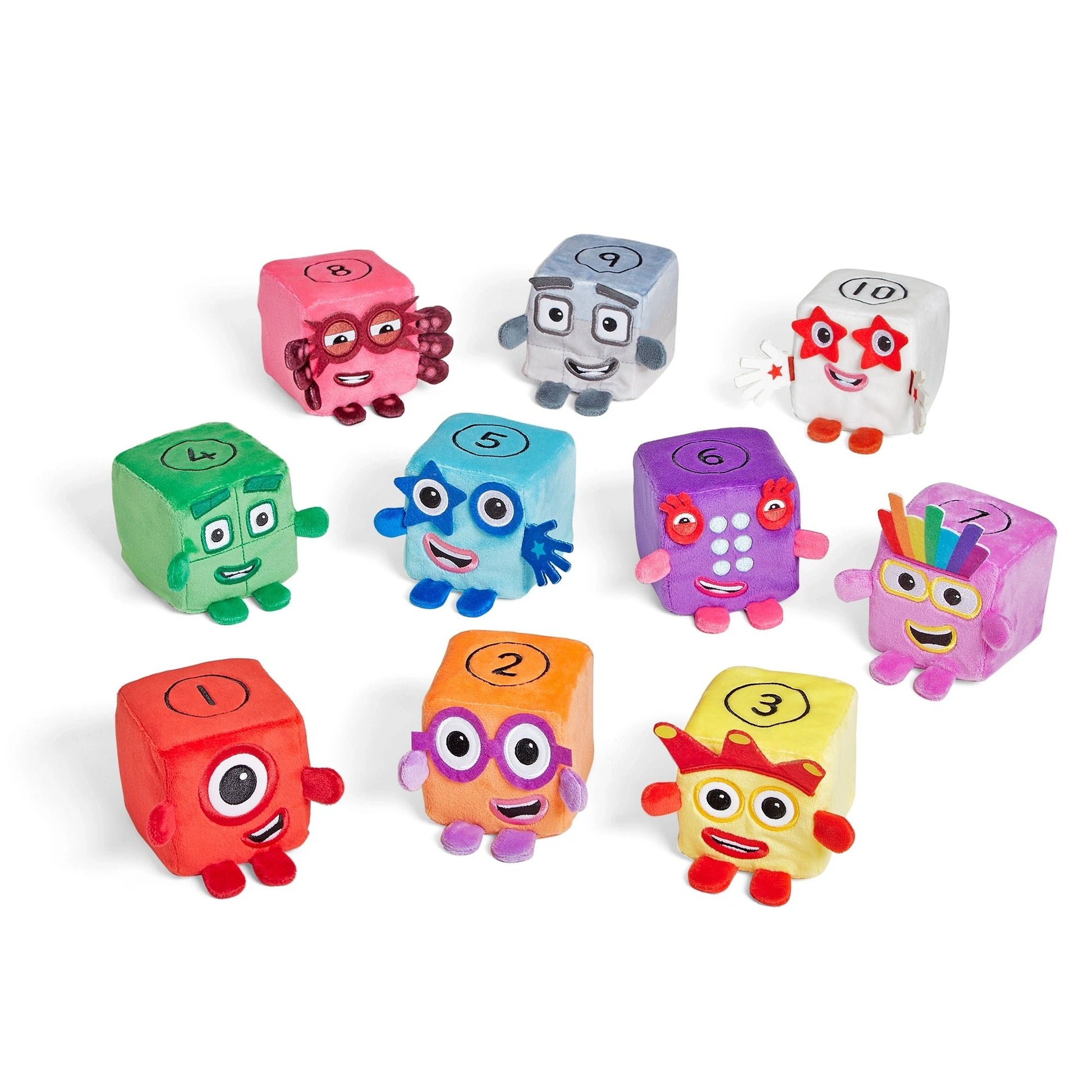 NUMBERBLOCKS® BLOCKLETS MINI PLUSH 1-10 (PDQ)