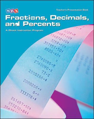 Corrective Mathematics - Fractions, Decimals, and Percents: Teacher Materials