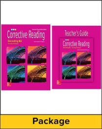 Corrective Reading Decoding Level B2, Teacher Materials Package — 9780076112333