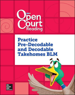 Open Court Reading: Practice Pre-Decodable & Decodable Takehome Reader Set of 25 - Grade K (4 Colour)