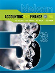 Nelson Accounting and Finance for WA - 3A/3B
