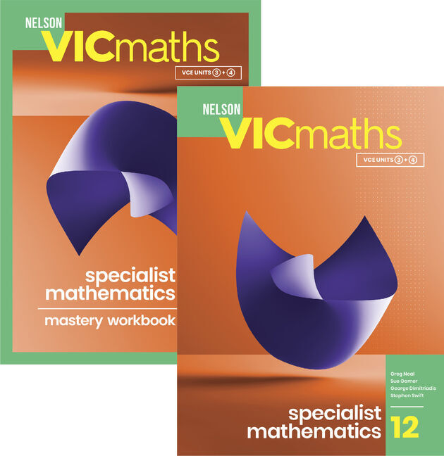 Nelson VicMaths 12 Specialist Mathematics - Student Book and Workbook Value Pack