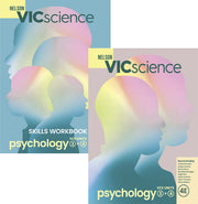 VicScience Psychology VCE 3 & 4 - Student Book and Workbook Value Pack