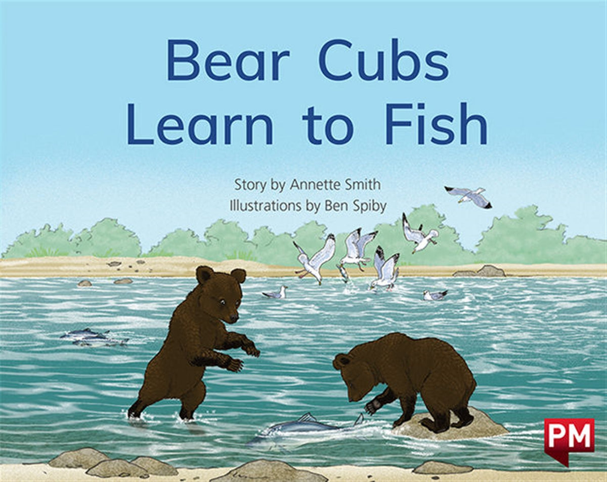 Bear Cubs Learn to Fish