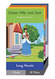 Nelson Phonics in a Box 3: Long Vowels Story Books x 10