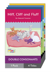 Nelson Phonics in a Box 2: Double Consonants Story Books x 4