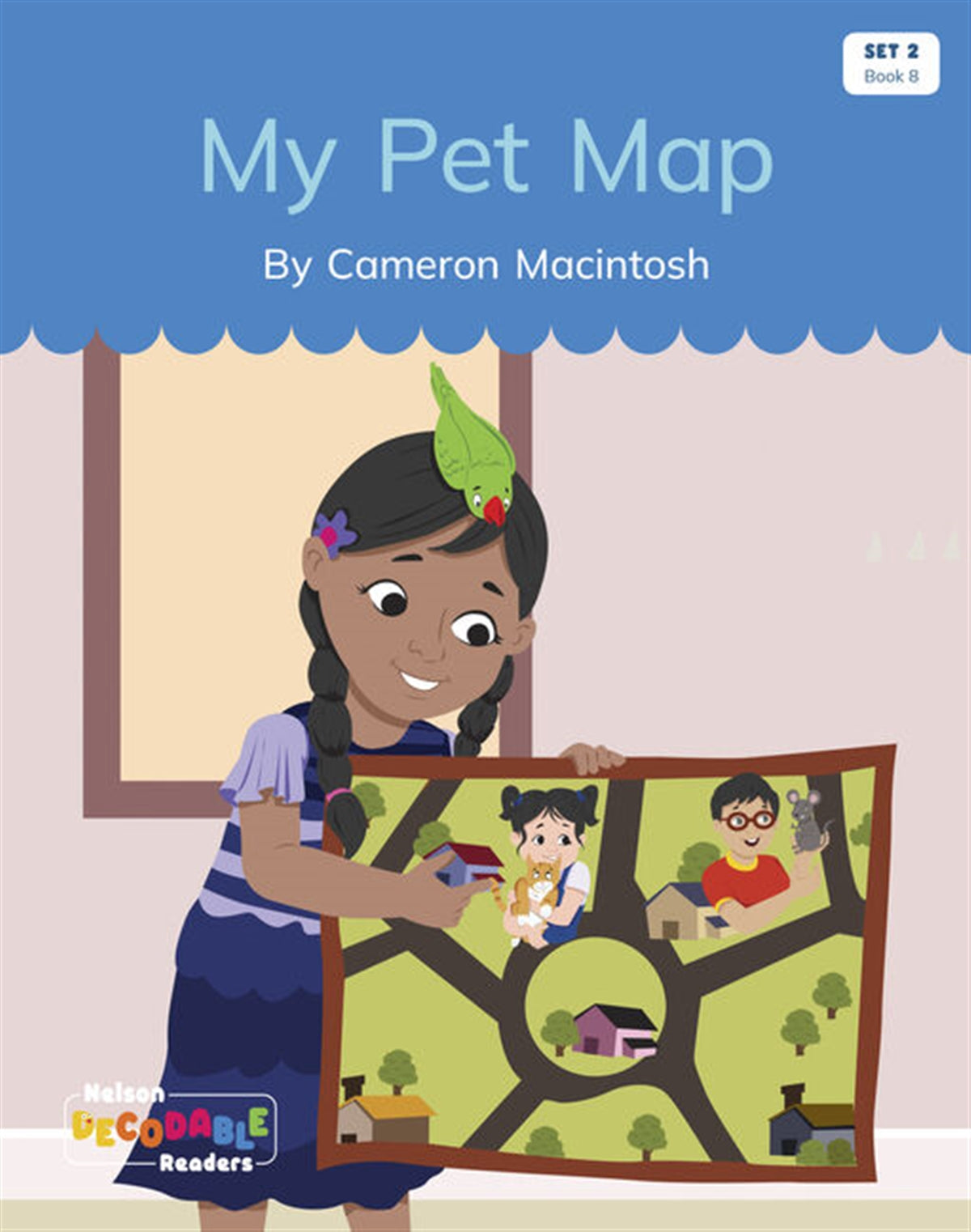 My Pet Map (Set 2, Book 8) - Nelson Decodable Readers
