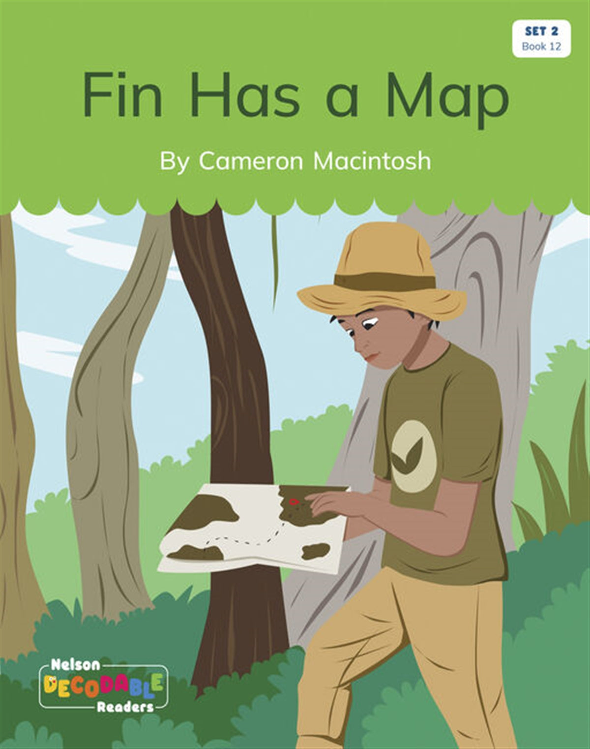 Fin Has a Map (Set 2, Book 12) - Nelson Decodable Readers