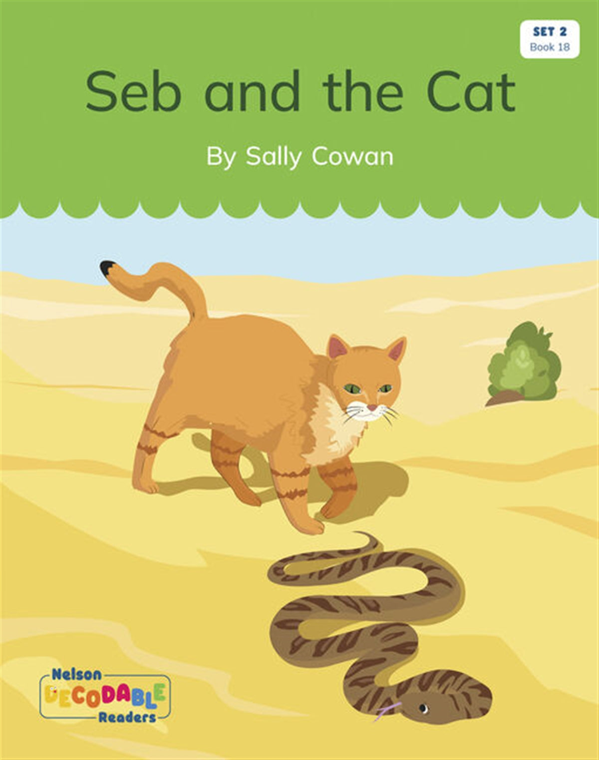 Seb and the Cat (Set 2, Book 18) - Nelson Decodable Readers