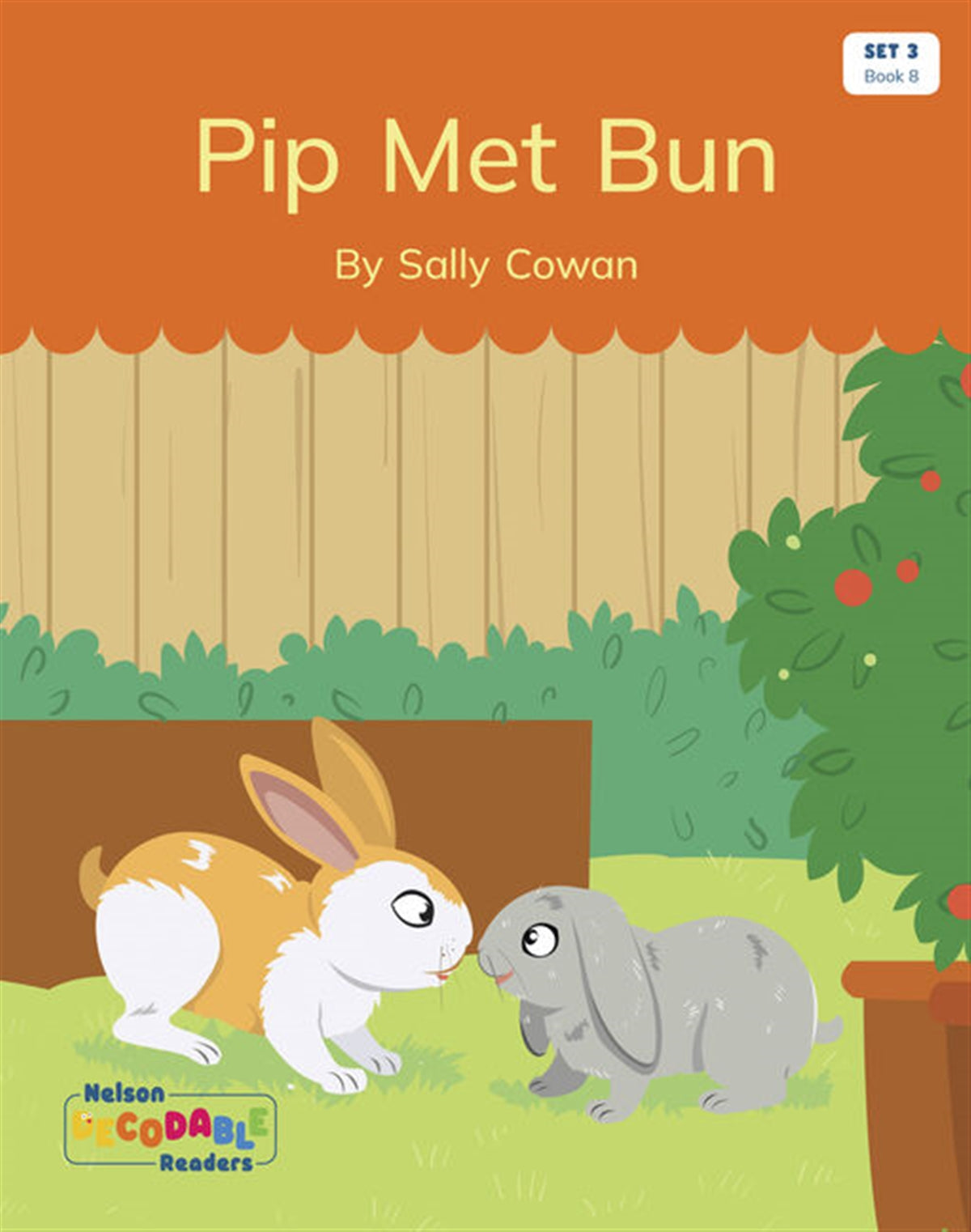 Pip Met Bun (Set 3, Book 8) - Nelson Decodable Readers