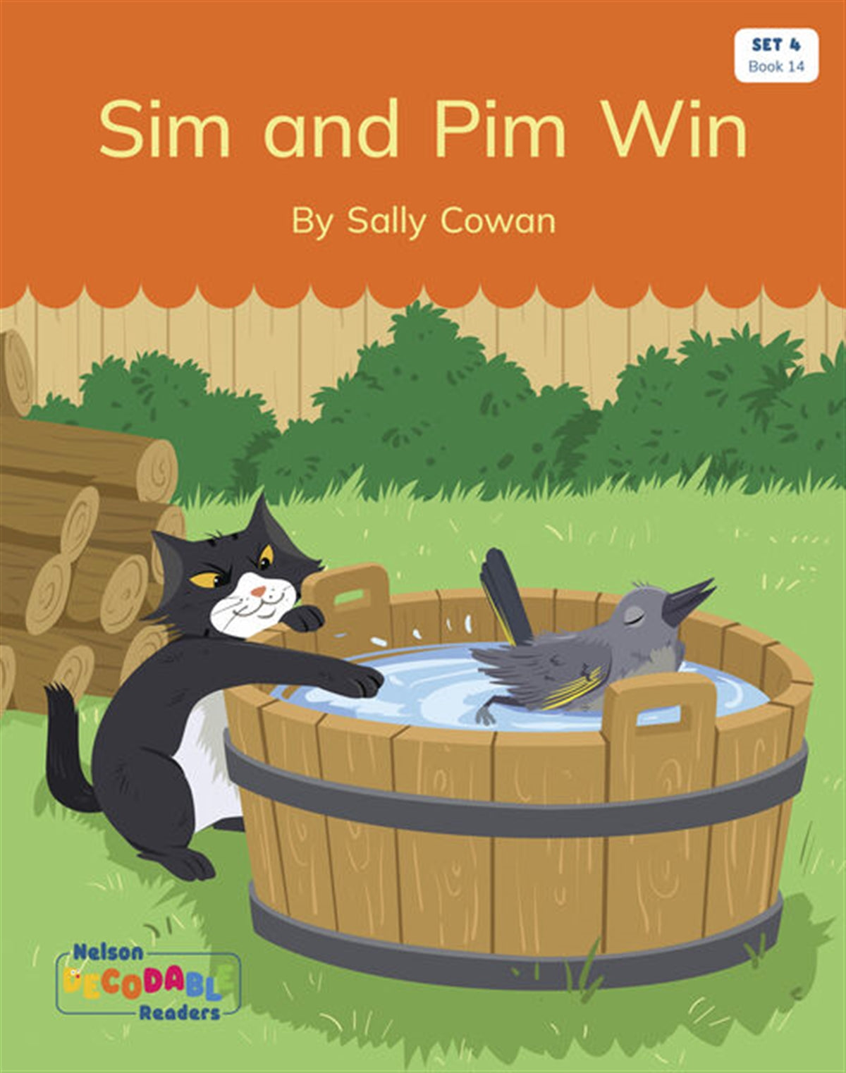 Sim and Pim Win (Set 4, Book 14) - Nelson Decodable Readers