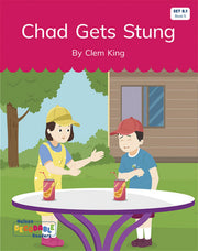 Chad Gets Stung (Set 8.1, Book 5) - Nelson Decodable Readers