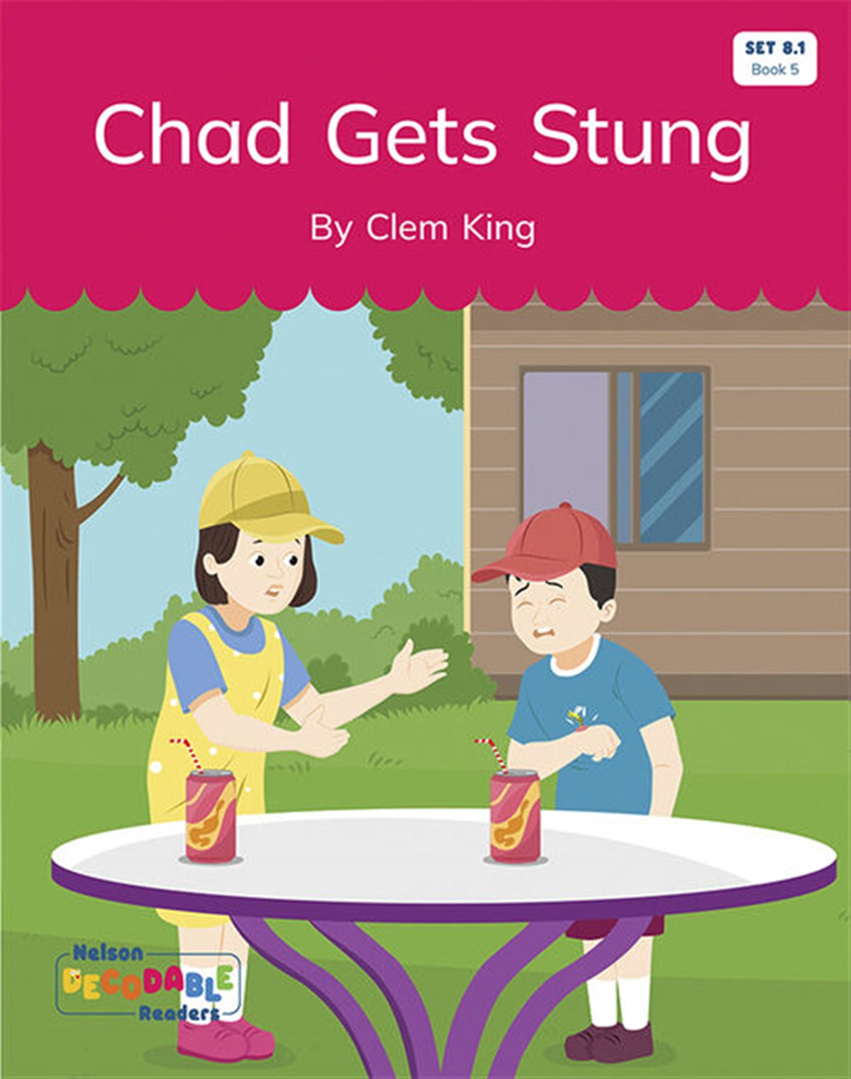 Chad Gets Stung (Set 8.1, Book 5) - Nelson Decodable Readers