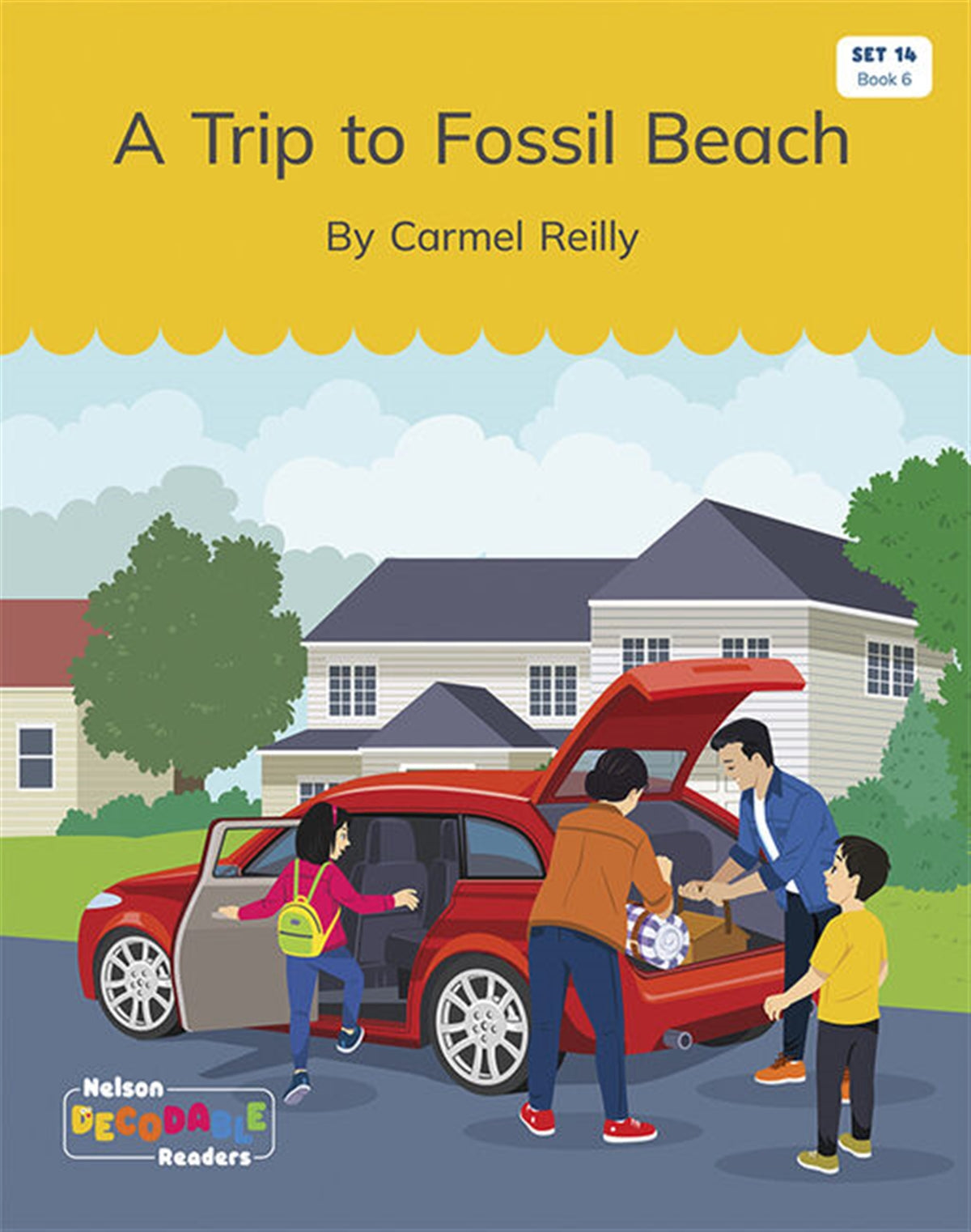 A Trip to Fossil Beach (Set 14, Book 6) - Nelson Decodable Readers