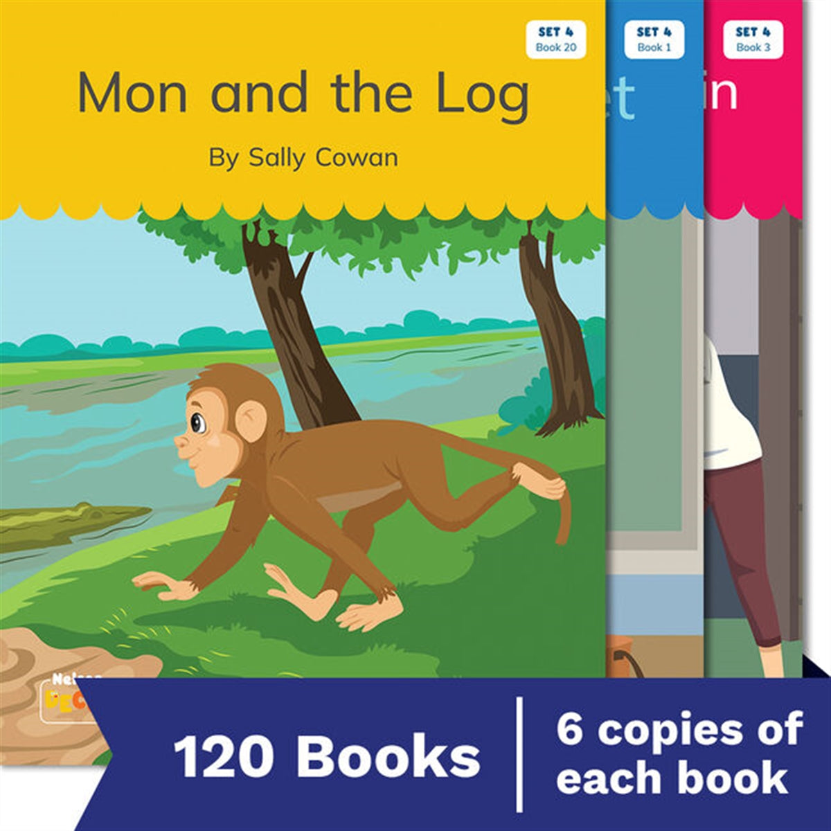Nelson Decodable Readers - Set 4 Small Group Pack (120 Books)