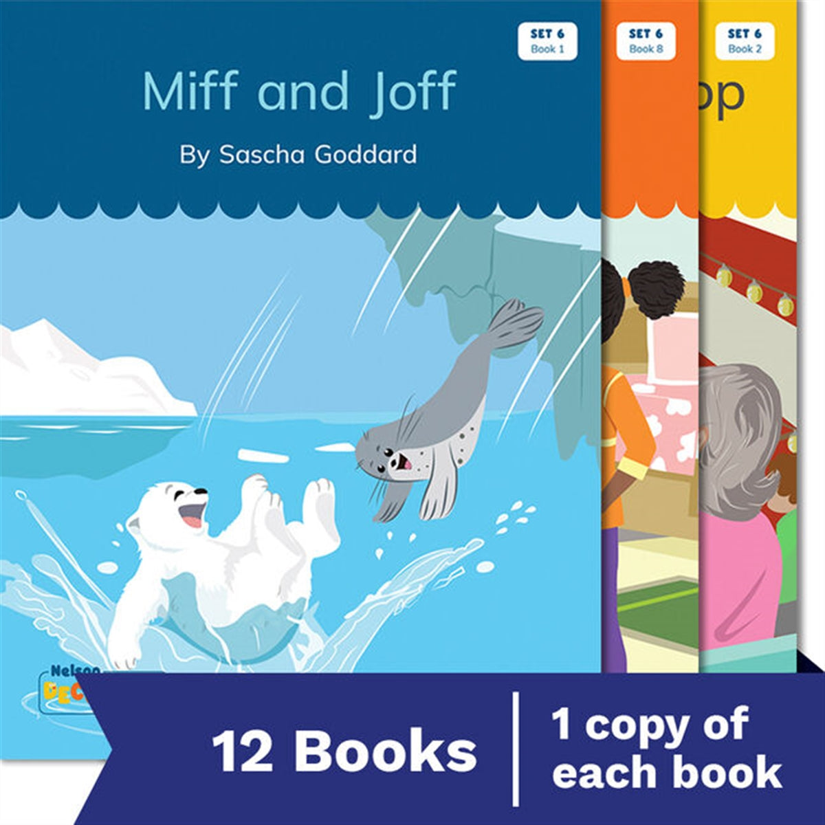 Nelson Decodable Readers - Set 6 Set Pack (12 Books)