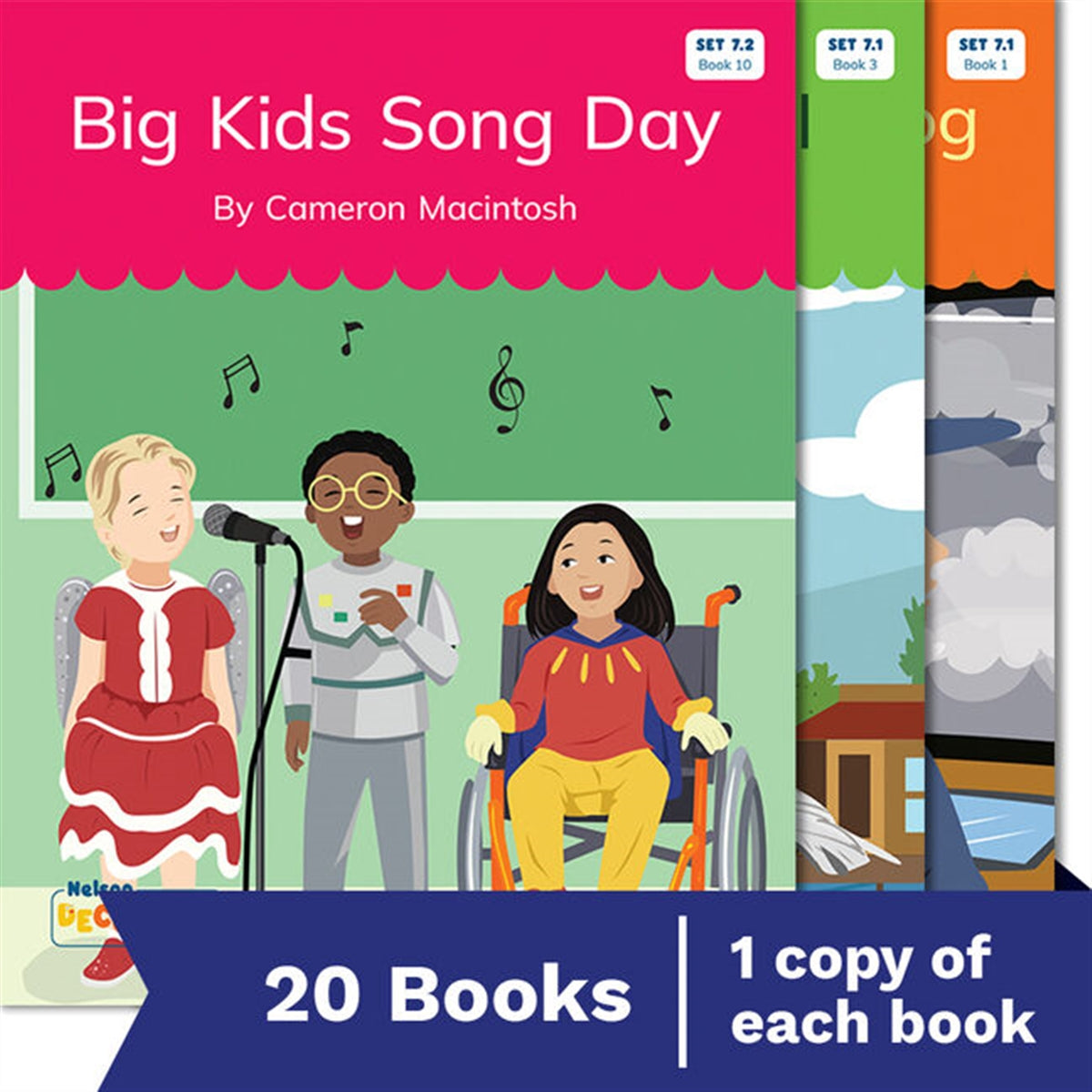 Nelson Decodable Readers - Set 7 Set Pack (20 Books)