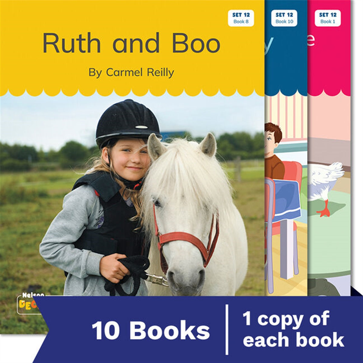 Nelson Decodable Readers - Set 12 Set Pack (10 Books)