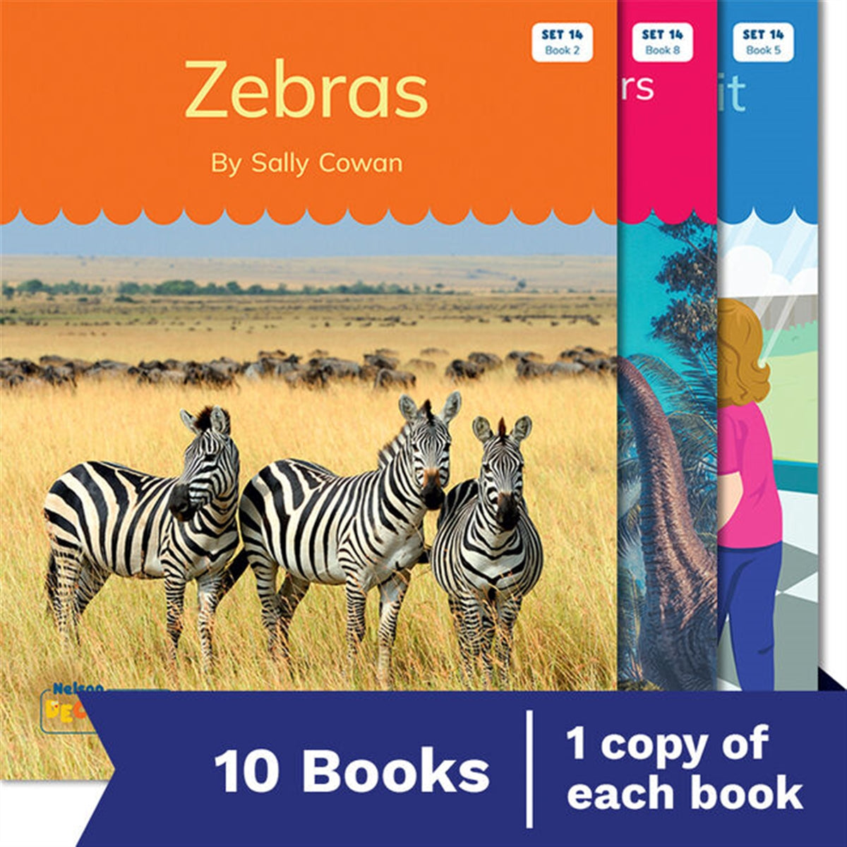 Nelson Decodable Readers - Set 14 Set Pack (10 Books)