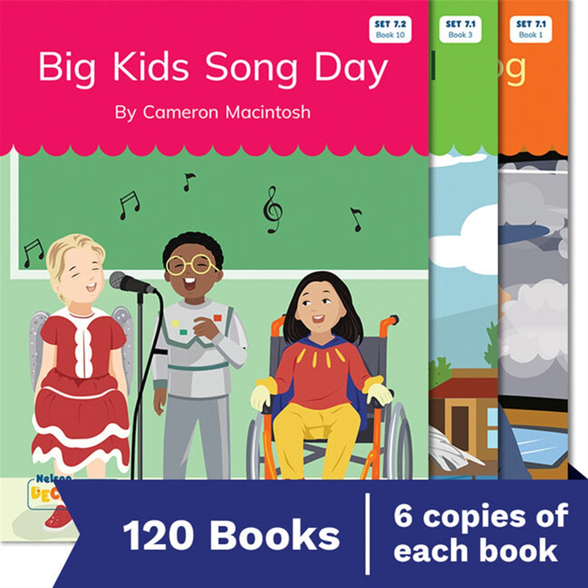 Nelson Decodable Readers - Set 7 Small Group Pack (120 Books)