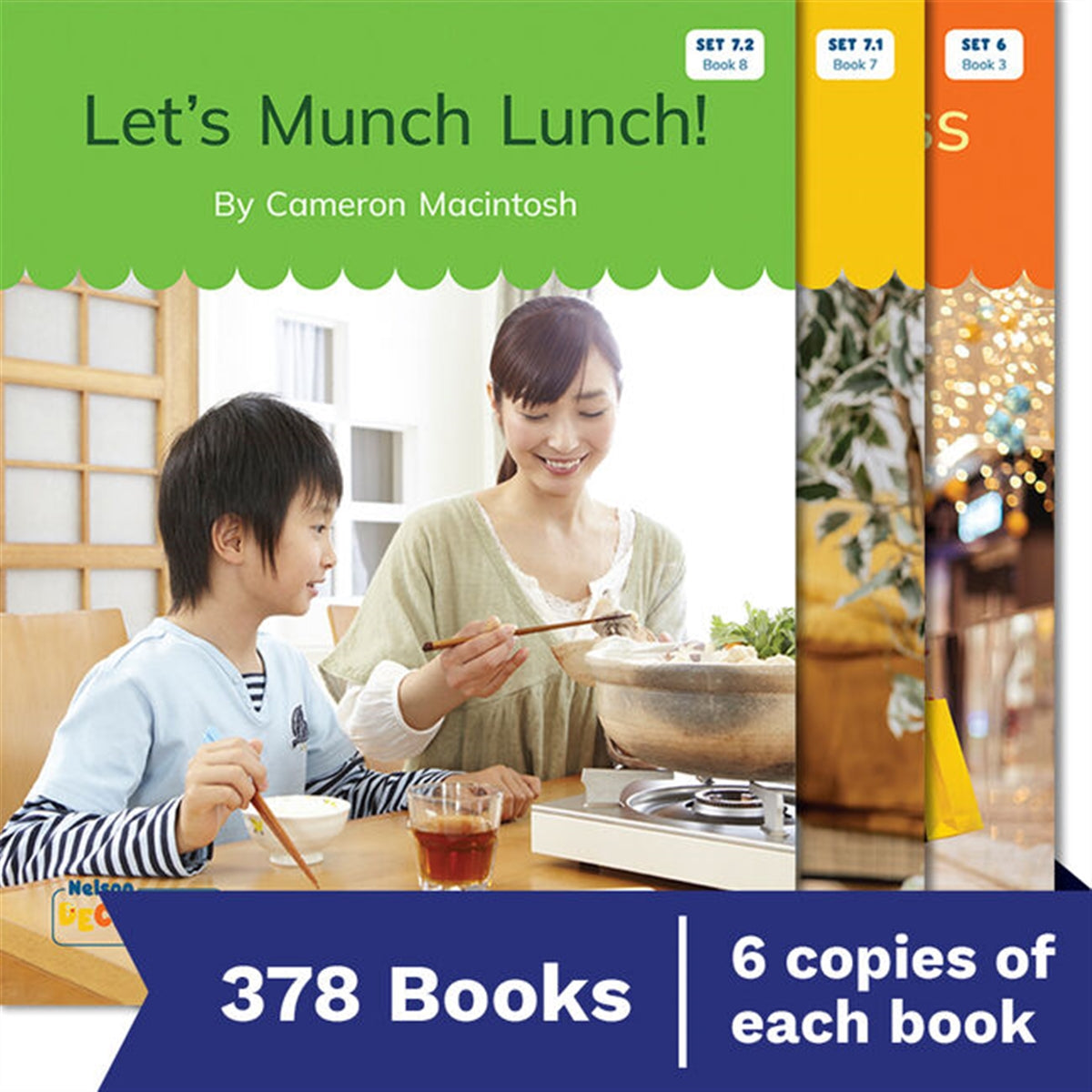 Nelson Decodable Readers Sets 1-14 Non-Fiction Pack x 378 - Nelson Decodable Readers