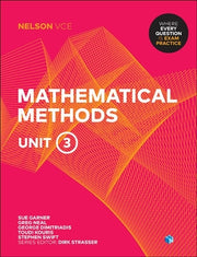 Nelson VCE Mathematical Methods: Unit 3 (Student Book with 4 Access Codes)