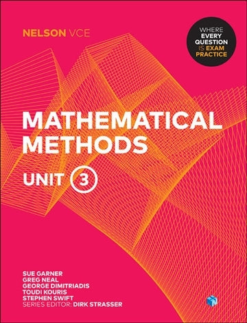 Nelson VCE Mathematical Methods: Unit 3 (Student Book with 4 Access Codes)