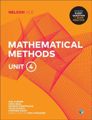 Nelson VCE Mathematical Methods: Unit 4 (Student Book with 4 Access Codes)
