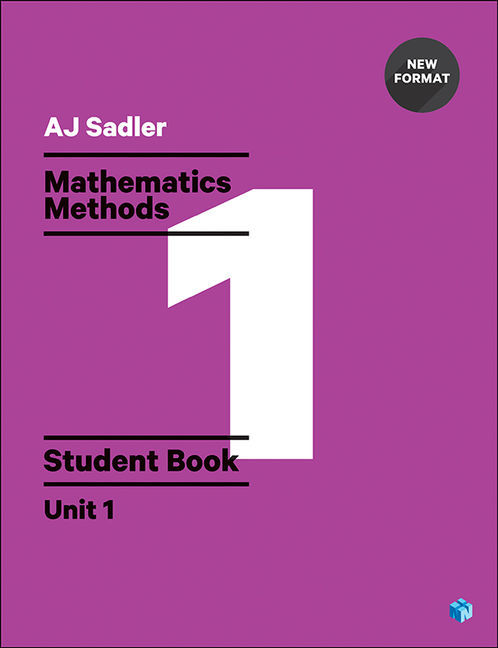 Sadler Mathematics Methods for WA - Unit 1: Student Book (Print & Digital)