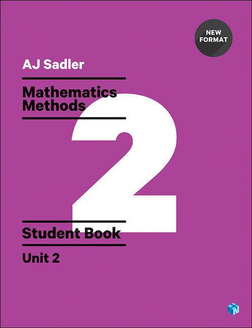 Sadler Mathematics Methods for WA - Unit 2: Student Book (Print & Digital)