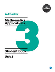 Sadler Mathematics Applications for WA - Unit 3: Student Book (Print & Digital)