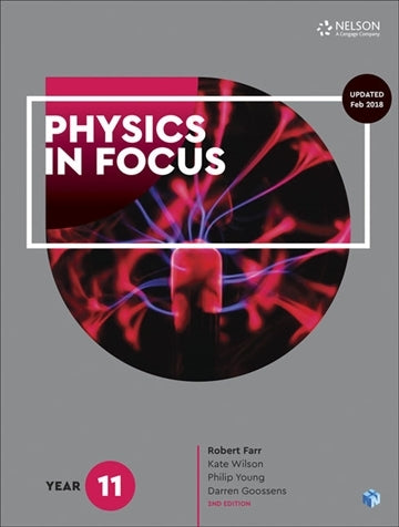 Physics in Focus - Year 11: Student Book with 4 Access Codes