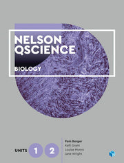 Nelson QScience Biology Units 1 & 2 (Student Book with 4 Access Codes)