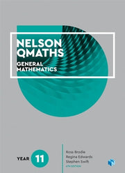 Nelson QMaths: Mathematics General - Year 11 (Student Book with 4 Access Codes)