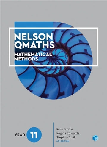 Nelson QMaths: Mathematics Methods - Year 11 (Student Book with 4 Access Codes)
