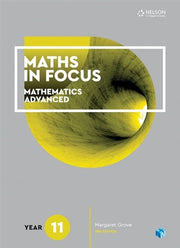 Maths in Focus: Mathematics Advanced - Year 11 (Student Book with 1 Access Code for 26 Months)