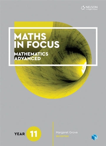 Maths in Focus: Mathematics Advanced - Year 11 (Student Book with 1 Access Code for 26 Months)