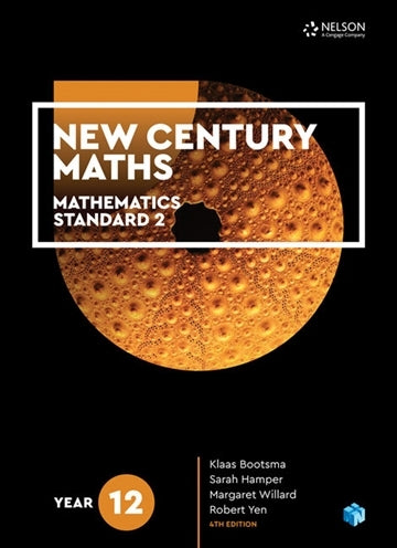 New Century Maths: Mathematics Standard 2 - Year 12 (Student Book with 4 Access Codes)